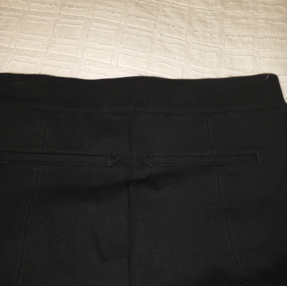SPANX The Perfect Pant, Ankle Backseam Skinny, Black, High Rise, Size Medium - Picture 7 of 12